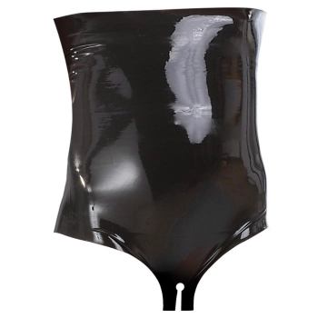Waist-high Latex Briefs S