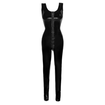 Latex Catsuit black L