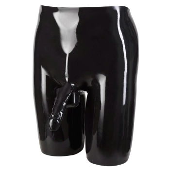 Mens Latex Cycling Shorts S
