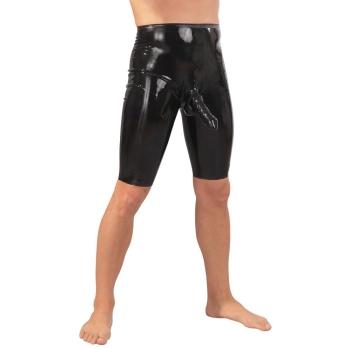 Mens Latex Cycling Shorts 2XL