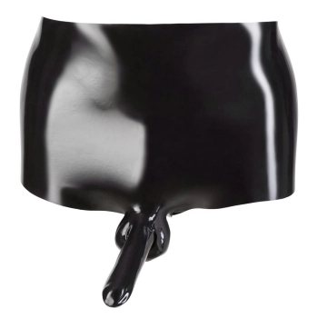 Mens Latex Pants black L/XL