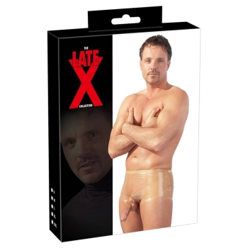 Mens Latex Pants transp. L/XL
