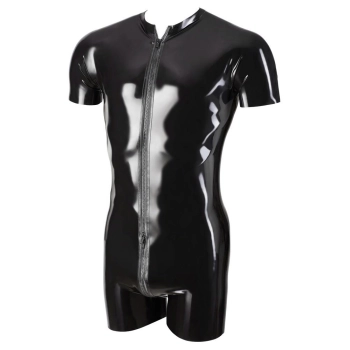 Mens Latex Playsuit M