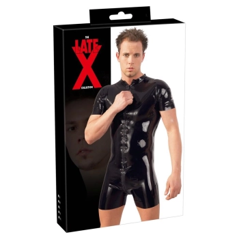 Mens Latex Playsuit M