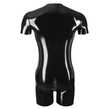 Mens Latex Playsuit L