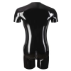 Mens Latex Playsuit XL