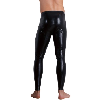 Mens Latex Leggings Sleeve L