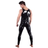 Mens Latex Jumpsuit S