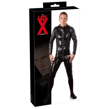 Mens Latex Jumpsuit M