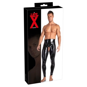 Mens Latex Leggings S
