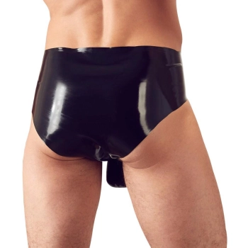 Mens Latex Briefs S