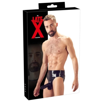 Mens Latex Briefs XL