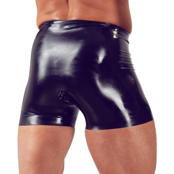 Mens Latex Briefs black L