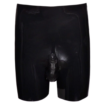 Mens Latex Briefs black L