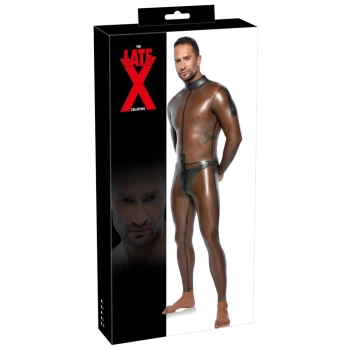Latex Mens Jumpsuit S