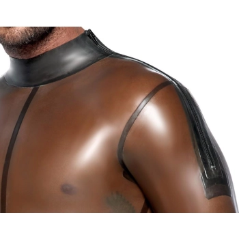 Latex Mens Jumpsuit L