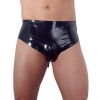 Mens Latex Briefs with Plug L