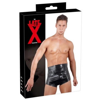 Latex Diaper Briefs black XL
