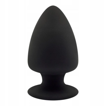 Korek analny Silexd Model 1 L czarny 9 cm