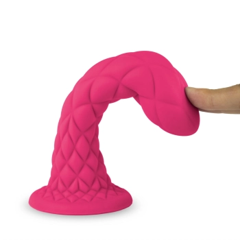 Dildo termoreaktywne Dreamy Silexd Fantasy Line różowe 18 cm