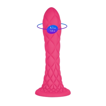 Dildo termoreaktywne Dreamy Silexd Fantasy Line różowe 18 cm