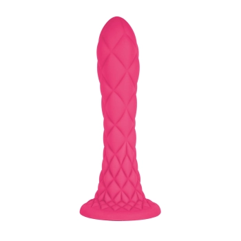 Dildo termoreaktywne Dreamy Silexd Fantasy Line różowe 18 cm