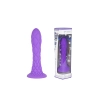 Dildo termoreaktywne Silexd Dreamy liliowe 18 cm