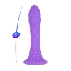 Dildo termoreaktywne Silexd Dreamy liliowe 18 cm