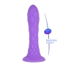 Dildo termoreaktywne Silexd Dreamy liliowe 18 cm
