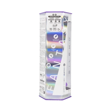 Dildo termoreaktywne Silexd Dreamy liliowe 18 cm