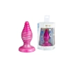 Korek analny Cherry Silexd spiralny perłowo różowy 9,2 cm