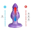 Korek analny termoreaktywny Queen Silexd M 9,6 cm