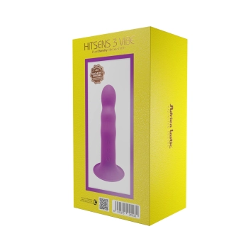 Wibrator realistyczny Adrien Lastic Hitsens 3 lila ładowalny 18 cm