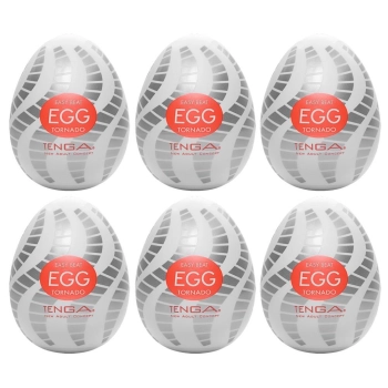 Tenga Egg Tornado Pack of 6