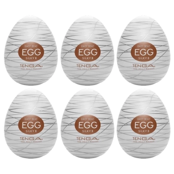 Tenga Egg Silky II Pack of 6
