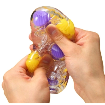 Masturbator Tenga Bobble Magic Marbles przezroczysty 14 cm