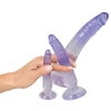 Zestaw dildo analnych Crystal 3 sztuki PVC