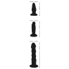 Zestaw dildo analnych Crystal PVC 3 sztuki