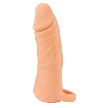 Masturbator z przedłużką Nature Skin Medium 18,5 cm