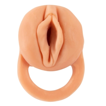 Masturbator z przedłużką Nature Skin Medium 18,5 cm