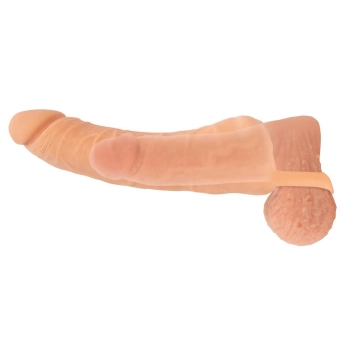 Realistyczny masturbator z extenderem Nature Skin Large 23,8 cm