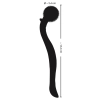 Mikro pinwheel Fetish Collection stal nierdzewna 13,4 cm