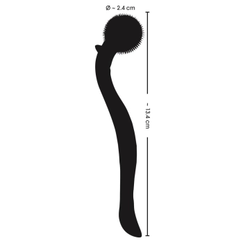 Mikro pinwheel Fetish Collection stal nierdzewna 13,4 cm