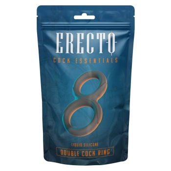 Podwójny pierścień erekcyjny Erecto silikonowy