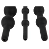 Zestaw 3 silikonowych penis plugów Penisplug 16 cm