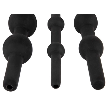 Zestaw 3 silikonowych penis plugów Penisplug 16 cm