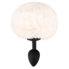 Fluffy Tail White S