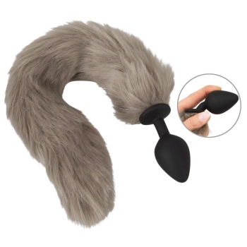 Fluffy Tail Grey