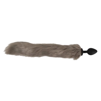 Fluffy Tail Grey