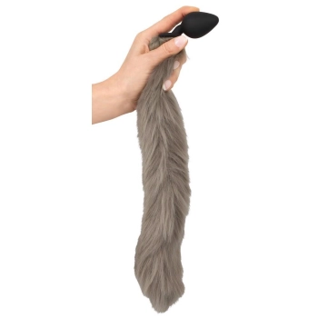 Fluffy Tail Grey